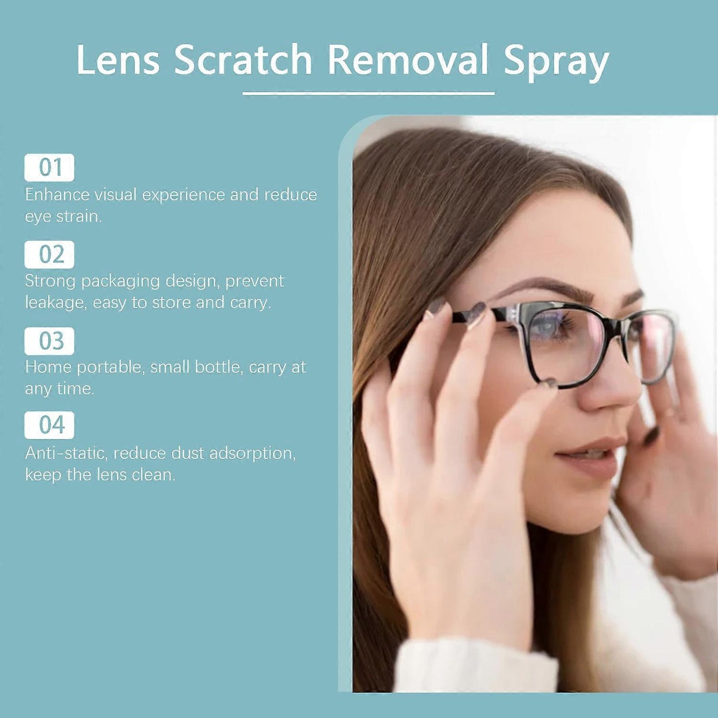 Lens scratch Remover spray